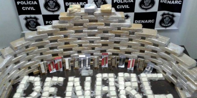 COCAÍNA: Polícia apreende 130 Kg da droga e prende 6 suspeitos de tráfico