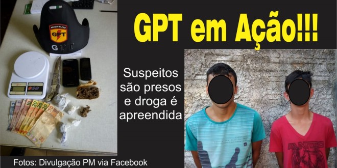 Combate ao tráfico de drogas termina com mais dois detidos pelo GPT em Morrinhos