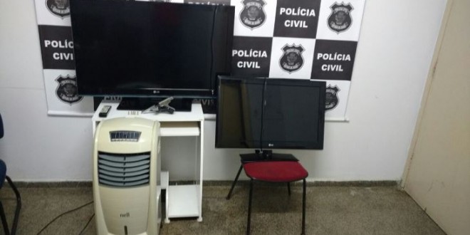 Polícia Civil apreende arma de fogo e outros produtos furtados, em Caldas Novas…