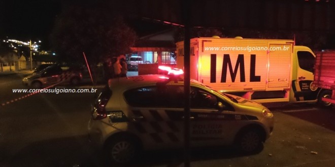 Homem atira contra própria cabeça em Morrinhos, e morre, na madrugada de quarta-feira, 21/12