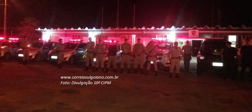 Blitz e Bloqueios da 10ª CIPM em Morrinhos