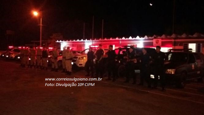 Blitz e Bloqueios da 10ª CIPM em Morrinhos