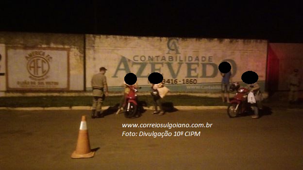 Blitz e Bloqueios da 10ª CIPM em Morrinhos