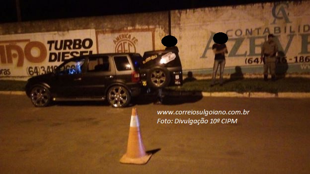 Blitz e Bloqueios da 10ª CIPM em Morrinhos