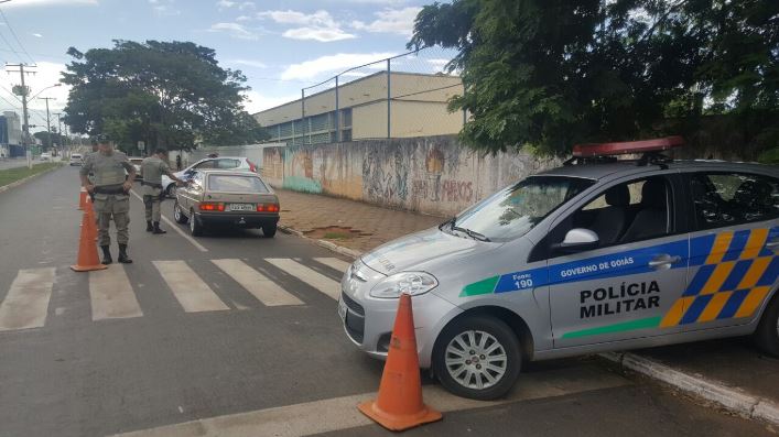 Blitz e Bloqueios da 10ª CIPM em Morrinhos