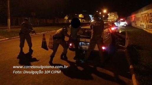 Blitz e Bloqueios da 10ª CIPM em Morrinhos