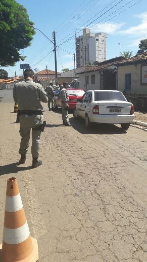 Blitz e Bloqueios da 10ª CIPM em Morrinhos