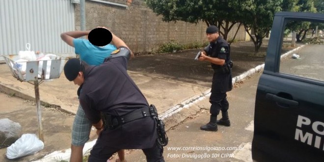 Combate aos roubos e furtos: Polícia Militar realiza Blitz e abordagens em vários setores de Morrinhos. Prisões e apreensões são realizadas!!!