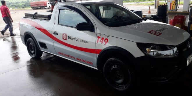 Funcionário da Triunfo Concebra e motorista de caminhão são mantidos reféns durante ação de roubo na BR-153