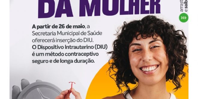 Secretaria de Saúde inicia inserção gratuita de DIU pelo SUS em Morrinhos