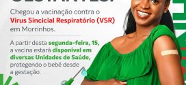 Prefeitura de Morrinhos inicia vacinação de gestantes para proteger bebês contra a bronquiolite