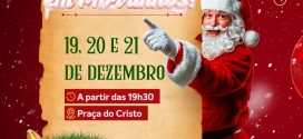Morrinhos terá neve, espetáculo teatral e cantata de Natal durante três dias na Praça do Cristo Redentor