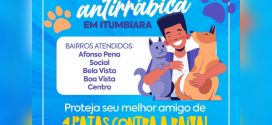 VACINAÇÃO ANIMAL: Proteja quem te dá amor todos os dias. Vacinação antirrábica dia 15 de abril