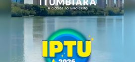 IPTU com desconto de 10% – Em Itumbiara quem faz o pagamento à vista ganha desconto de 10% no valor