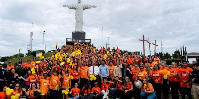 Morrinhos realiza caminhada da campanha “Faça Bonito” e reforça combate à violência contra crianças e adolescentes
