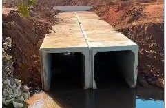 Prefeitura de Itumbiara segue avançando com a obra de drenagem e contenção de inundações no córrego dos Buritis, entre os bairros Buritis e Rodoviário.