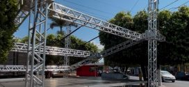 A Prefeitura de Morrinhos, por meio da Secretaria Municipal de Educação, está finalizando a montagem de toda a estrutura para o tradicional Desfile Cívico de 7 de Setembro